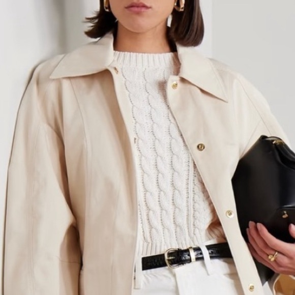 Nili Lotan Cashmere Cable Knit Sweater Like New